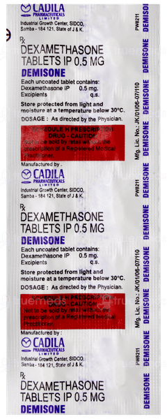 Demisone Tablet 10 Demisone Tablet 10